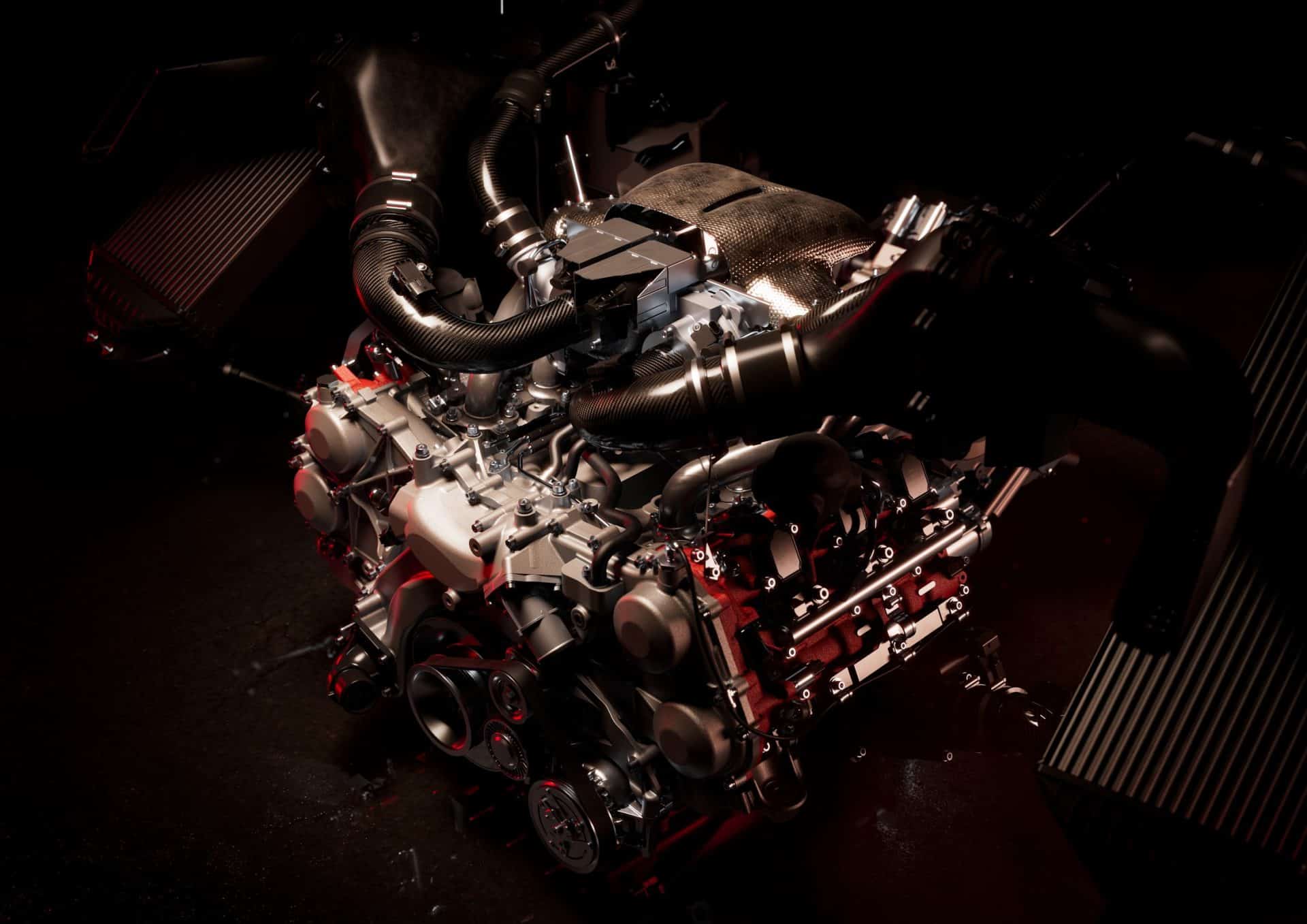 Ferrari 296 GT3 V6 engine