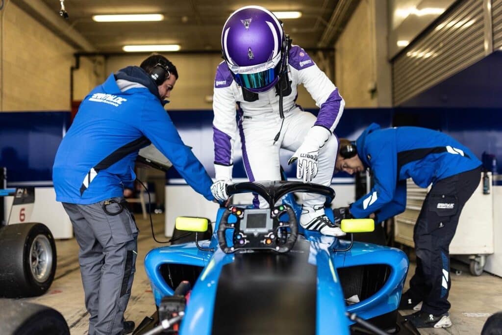 Theodor Jensen jagter international motorsportskarriere Boxengasse