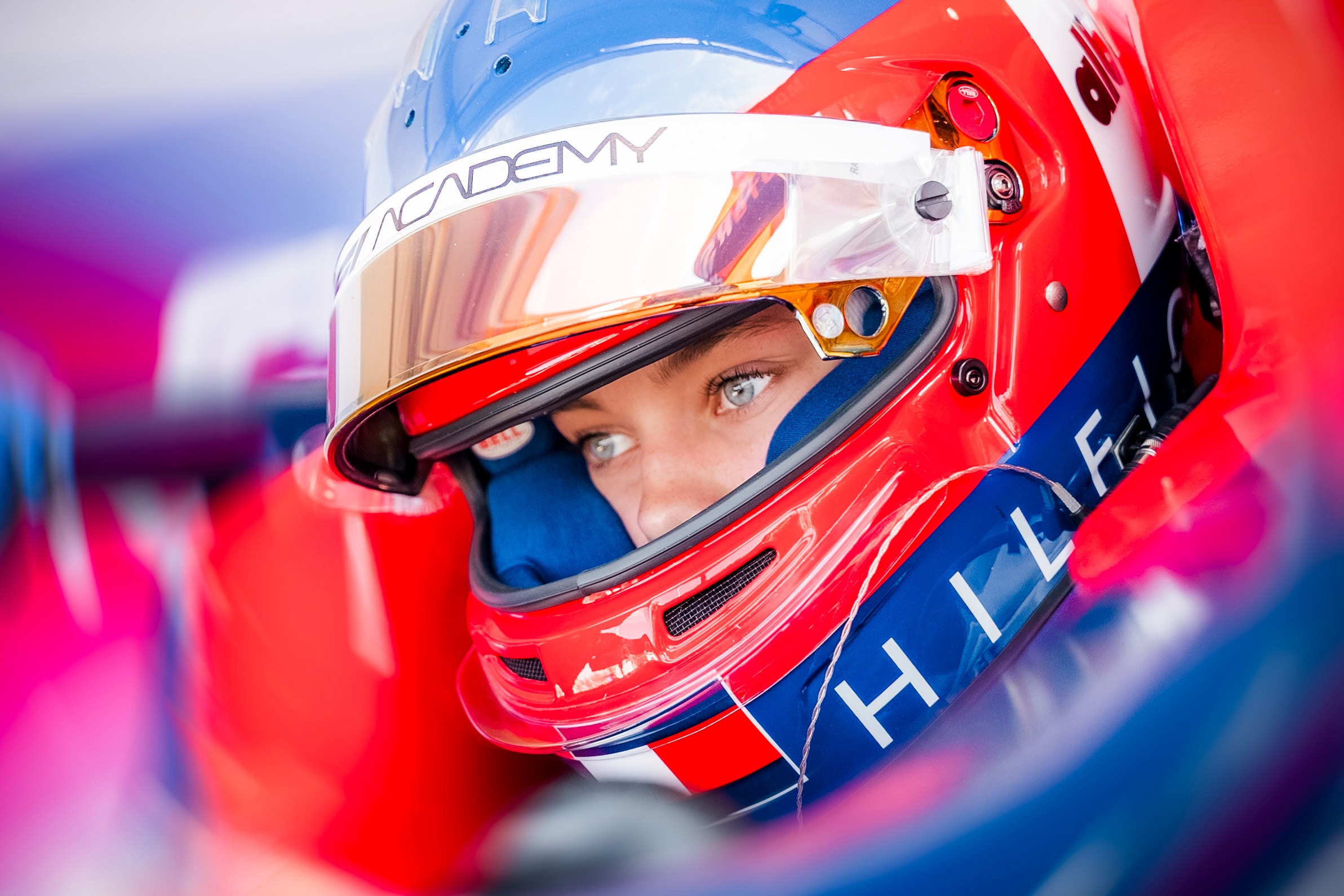 Alba Larsen scorede point