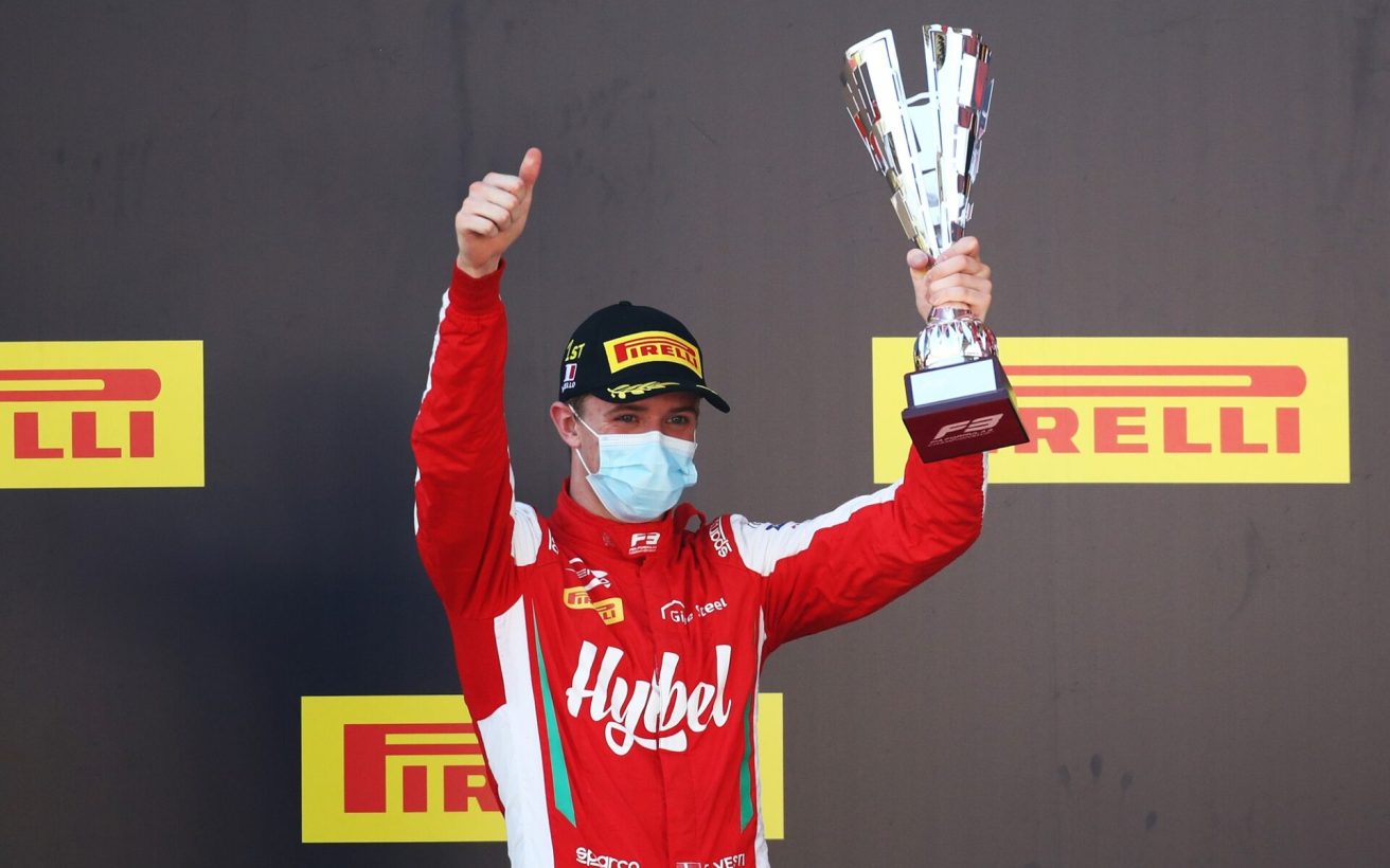 SCARPERIA, ITALY - SEPTEMBER 12: <> during the Formula 3 Championship First Race at Mugello Circuit on September 12, 2020 in Scarperia, Italy. (Photo by Mark Thompson/Getty Images)