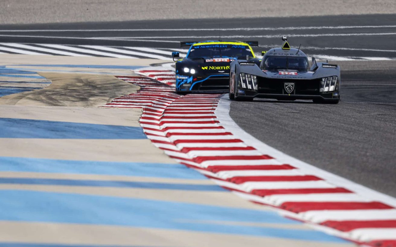 JAKOBSEN MALTHE, (dnk), Peugeot Totalenergies, Peugeot 9X8 - Hybrid, action during the Rookie Test of the FIA World Endurance Championship 2022 on the Bahrain International Circuit on November 13, 2022 in Sakhir, Bahrain - Photo Julien Delfosse / DPPI