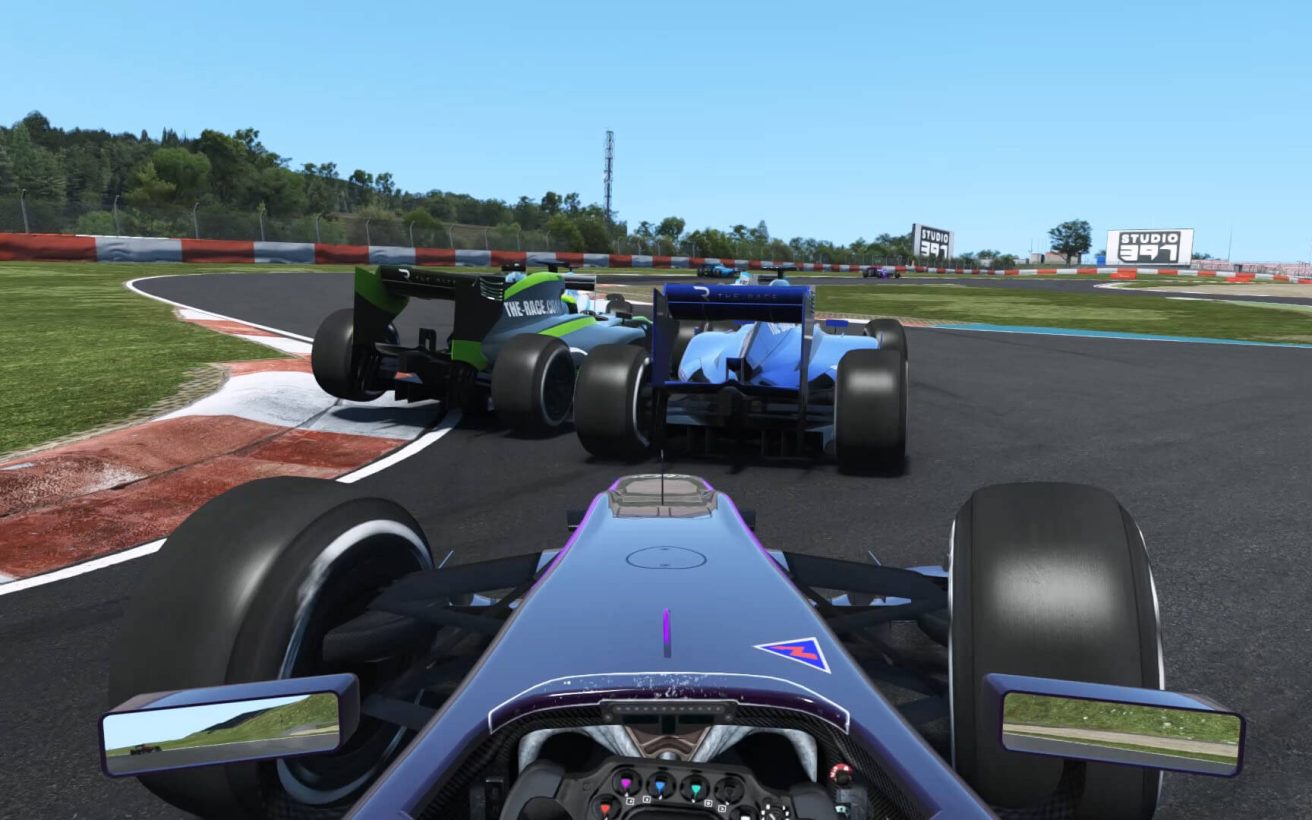 After breaking records for esports racing live streaming last Sunday, Torque Esports Corp.’s The Race All-Star Esports Battle returns this week with the world’s greatest sim racers taking on leading drivers from Formula 1, IndyCar, Formula E and more (PRNewsfoto/Torque Esports Corp.)
