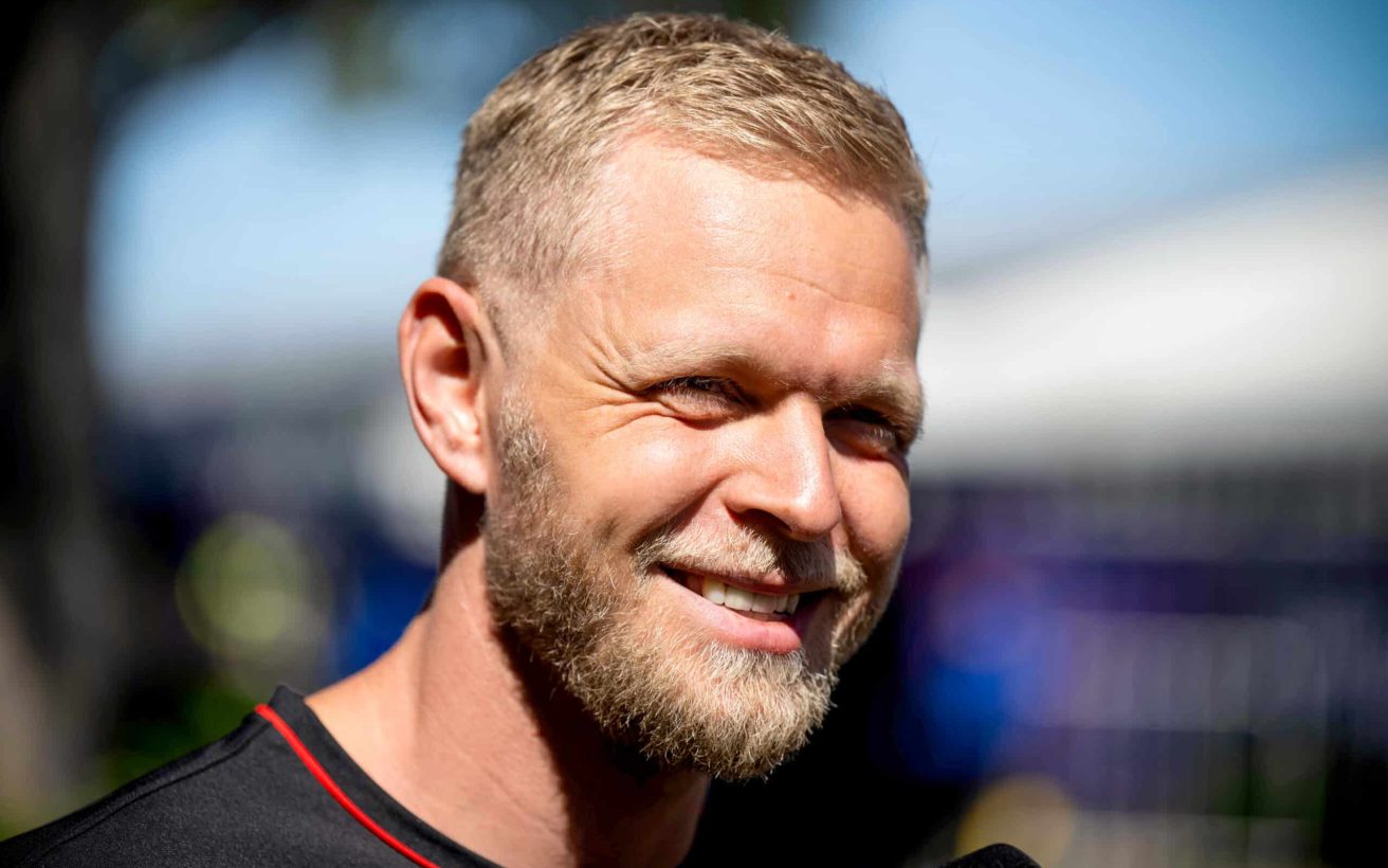 MELBOURNE GRAND PRIX CIRCUIT, AUSTRALIA - MARCH 21: Kevin Magnussen, Haas F1 Team during the Australian GP at Melbourne Grand Prix Circuit on Thursday March 21, 2024 in Melbourne, Australia. (Photo by Simon Galloway / LAT Images)