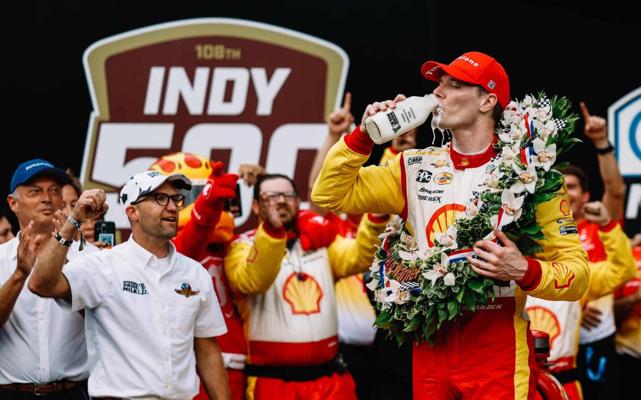 Indianapolis, IN - during the Indianapolis 500 at the Indianapolis Motor Speedway. (Photo by Joe Skibinski | IMS Photo)