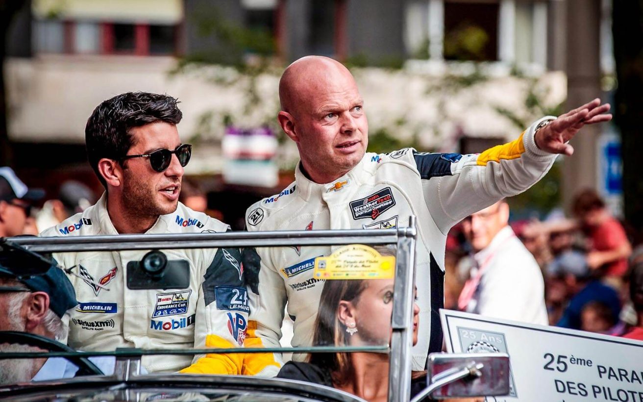 Jan Magnussen; 24 Hours of Le Mans; Le Mans, FRANCE; June 15-16, 2019 (Richard Prince Photo).