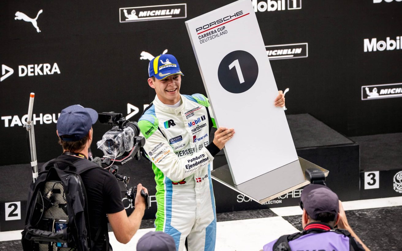 Porsche-Junior Bastian Buus (DK), Allied-Racing, Porsche Carrera Cup Deutschland, Lausitzring 2023