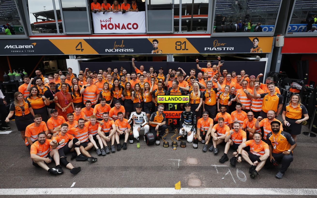 McLaren fører suverænt konstruktørmesterskabet. Foto: Glenn Dunbar/LAT Images