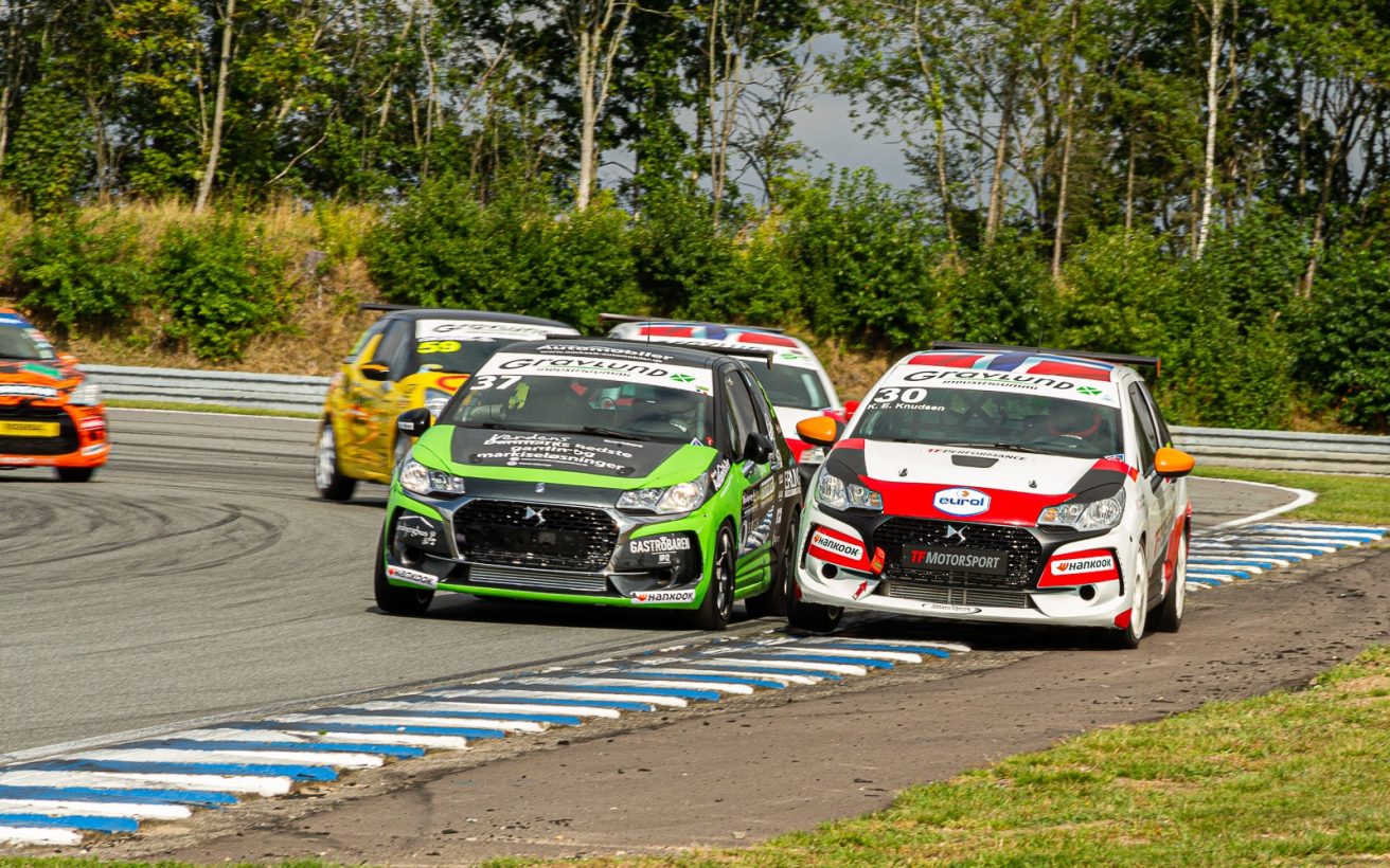 Kevin Brandsborg i spids. Foto: Kim Gripping/DS3 Cup