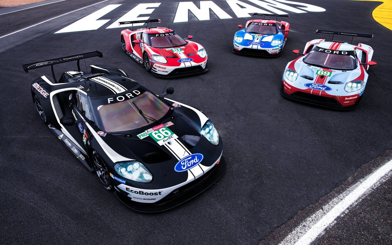 Ford Pays Homage to Le Mans with Celebration Liveries