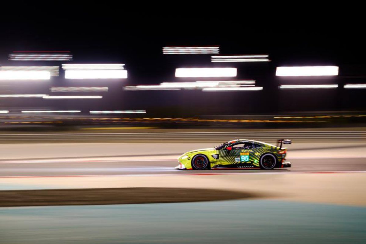 Dane Train fik vendt billedet i Bahrain og fører nu mesterskabet. Foto: FIA WEC
