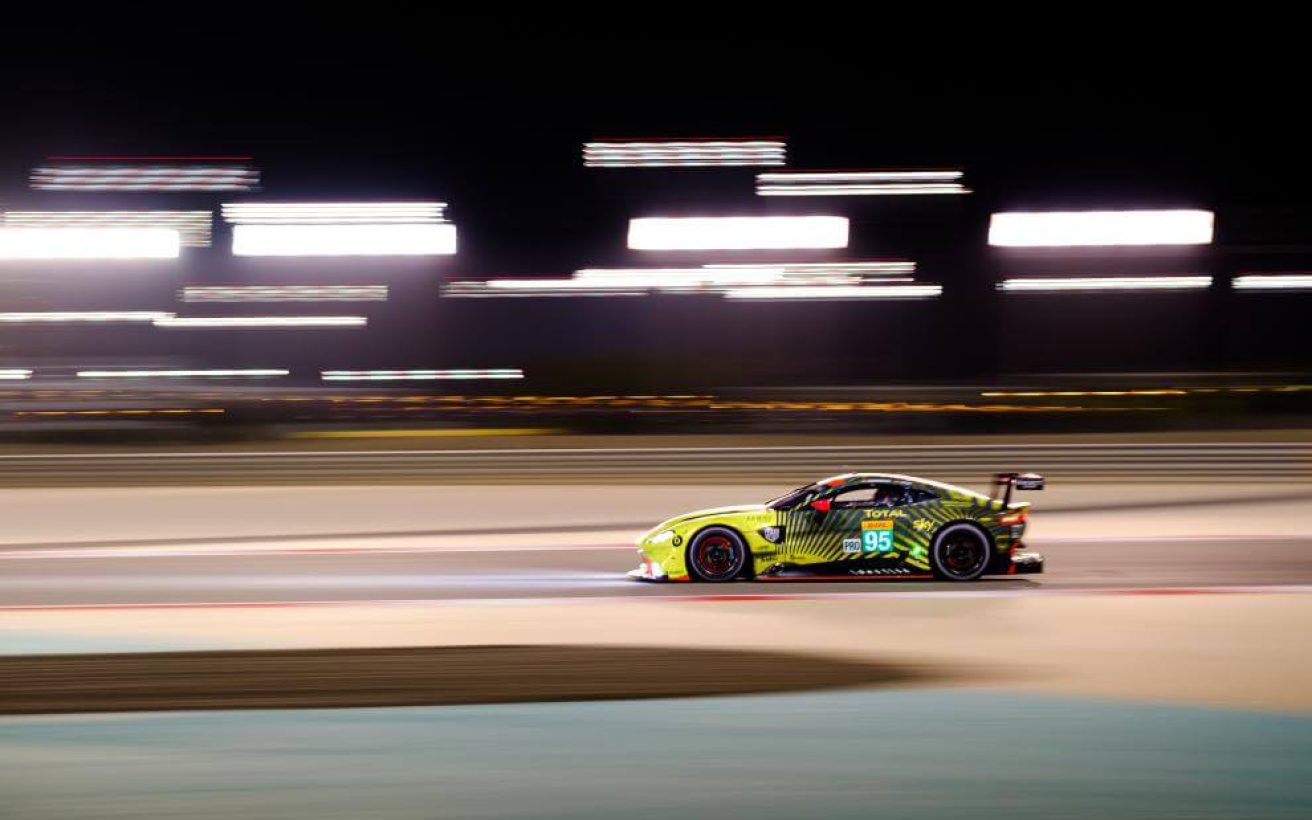 Dane Train fik vendt billedet i Bahrain og fører nu mesterskabet. Foto: FIA WEC
