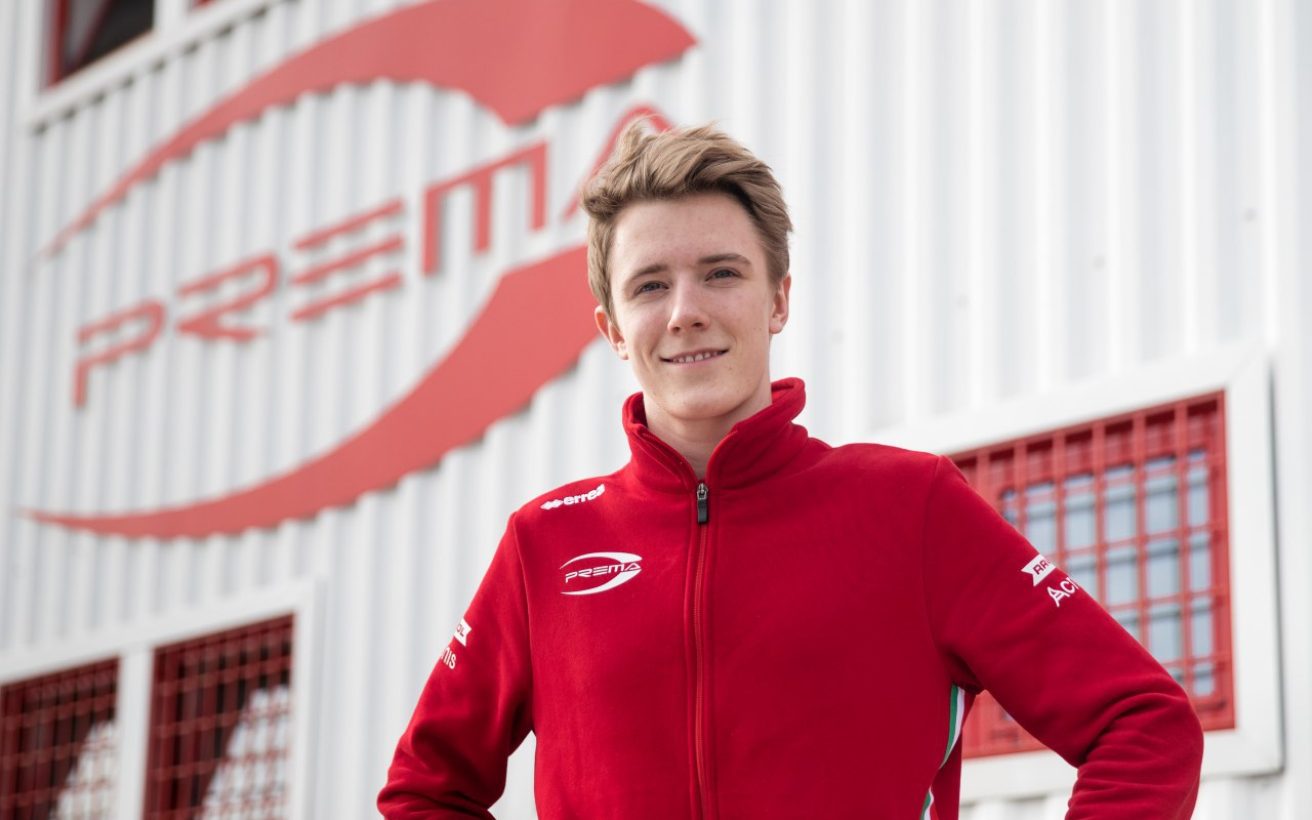 Frederik Vesti er klar til at tørne ud for italienske Prema Powerteam i den kommende sæson. Foto: © 2019 - Prema Powerteam