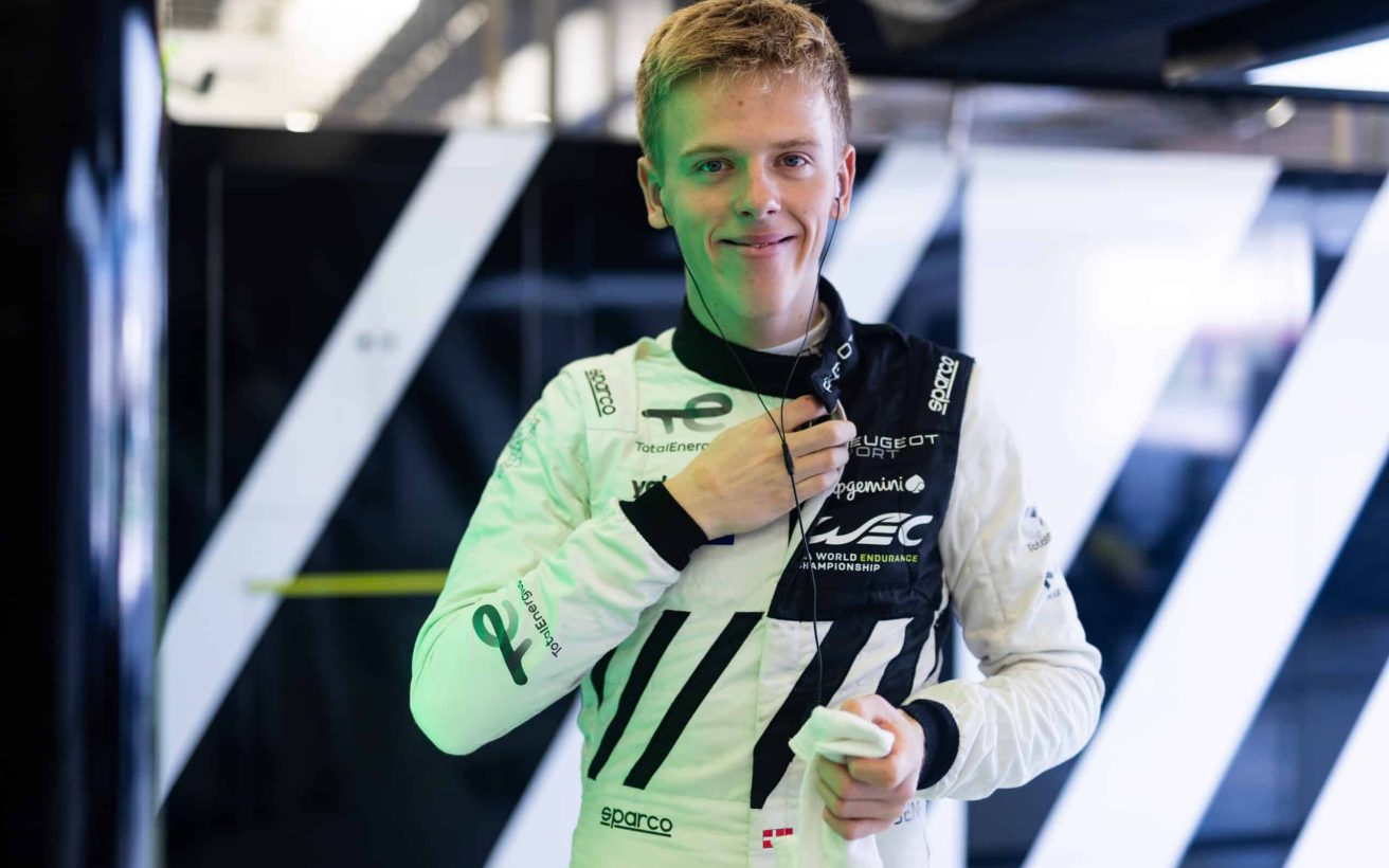JAKOBSEN Malthe (dnk), Peugeot TotalEnergies, Peugeot 9X8, portrait during the Bahrain FIA World Endurance Championship Rookie Test 2023, on November 5, 2023 on the Bahrain International Circuit, in Sakhir, Bahrain - Photo Joao Filipe / DPPI