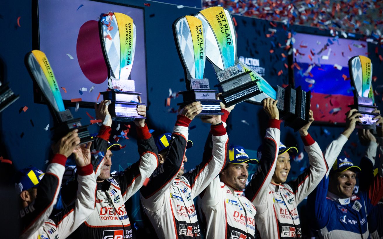 #8 TOYOTA GAZOO RACING / JPN / Toyota TS050 - Hybrid - Hybrid / Sebastien Buemi (CHE) / Fernando Alonso (ESP) / Kazuki Nakajima (JPN) - 1000 Miles of Sebring - Sebring international Raceway - Sebring - Florida - United States of America -