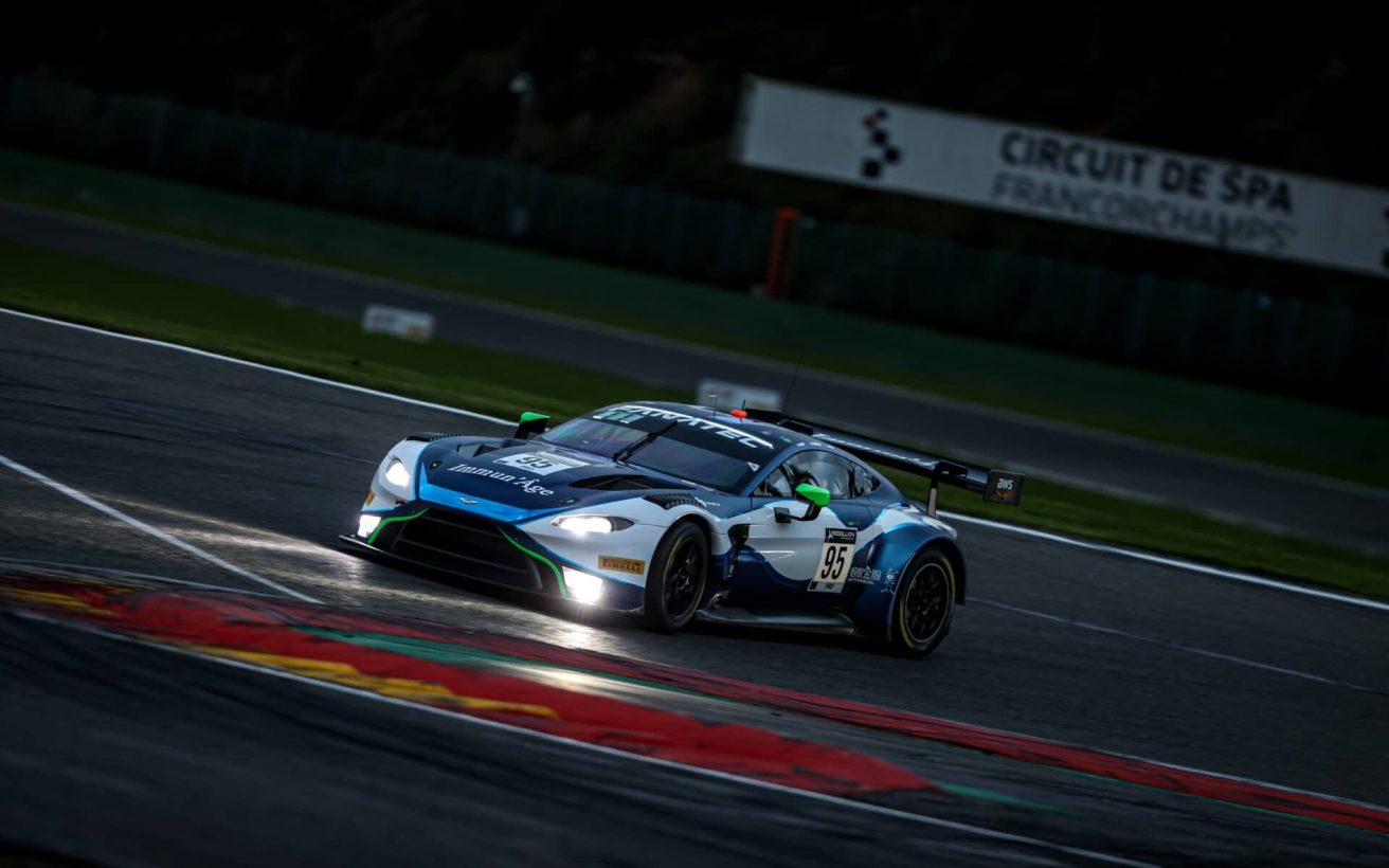 Aston Martin har til 24 Hours of SPA genforenet Dane Train, og Nicki Thiim, Marco Sørensen og Ross Gunn fik takket for tilliden ved at være næsthurtigst i torsdagens kvalifikation.