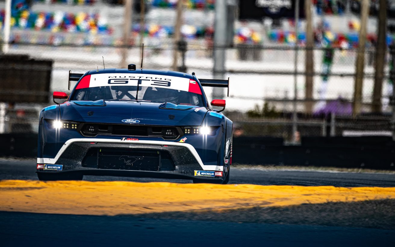 #64: Ford Multimatic Motorsports, Ford Mustang GT3, GTD PRO: Mike Rockenfeller, Sebastian Priaulx