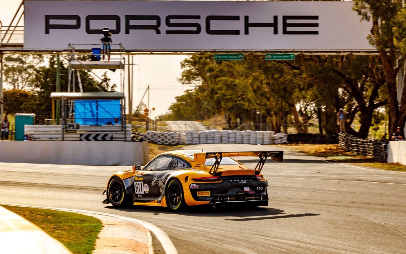 Matt Campbell set the fastest time in the Top Ten Shootout and will start from pole for tomorrows Liqui Moly Bathurst 12HR, Bathurst, NSW. Australia Jan 31st-Feb 2nd