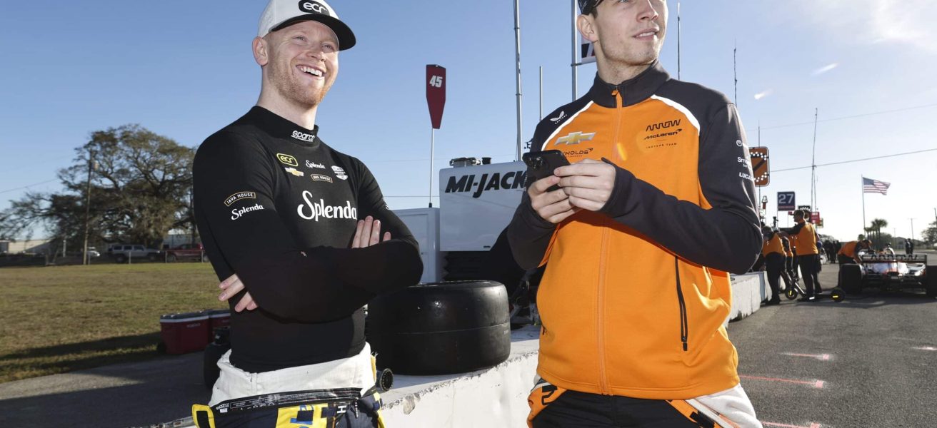 Christian Rasmussen and Christian Lundgaard. Foto: Penske Entertainment / Chris Owens