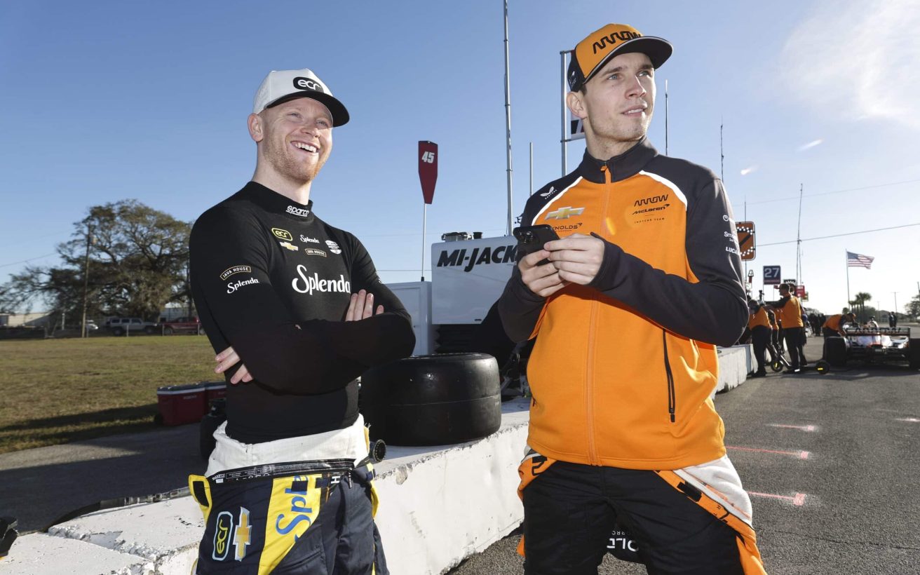 Christian Rasmussen and Christian Lundgaard. Foto: Penske Entertainment / Chris Owens