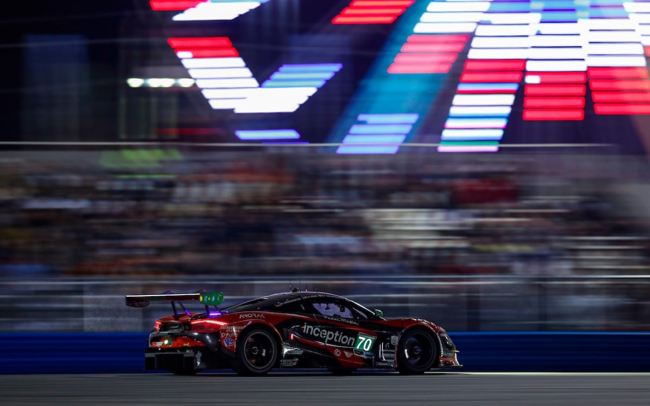 #70: Inception Racing, McLaren 720S GT3, GTD: Brendan Iribe, Frederik Schandorff, Ollie Millroy, Marvin Kirchhöfer