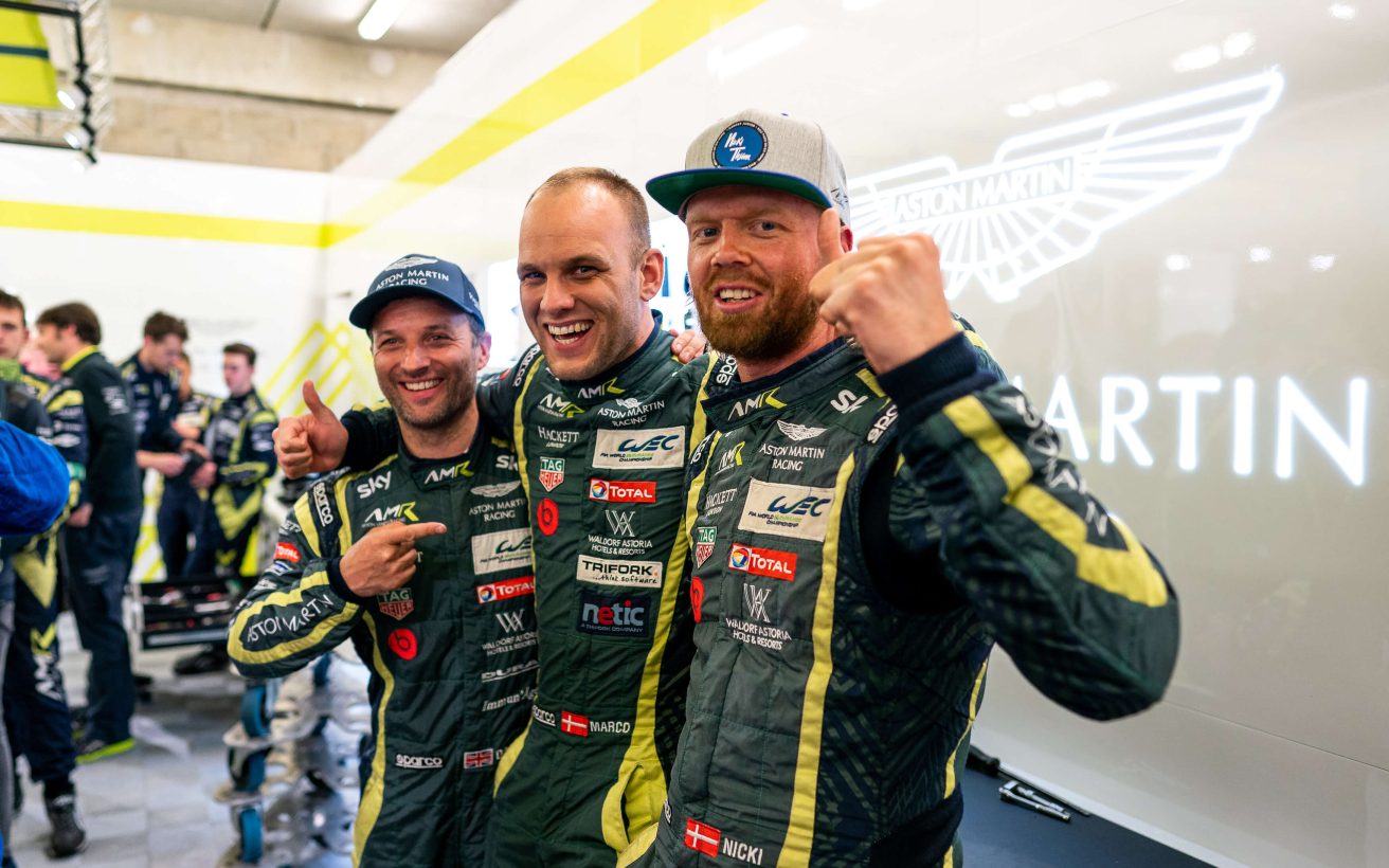 GTE-PRO Pole Sitter - #95 ASTON MARTIN RACING / GBR / Aston Martin Vantage / Nicki Thiim (DNK) / Marco Sorensen (DNK) / Darren Turner (GBR) -24 hours of Le Mans - Circuit de la Sarthe - Le Mans - France -