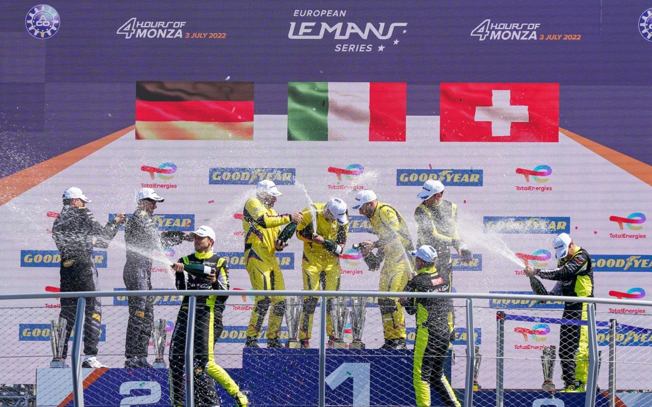 LMGTE Podium