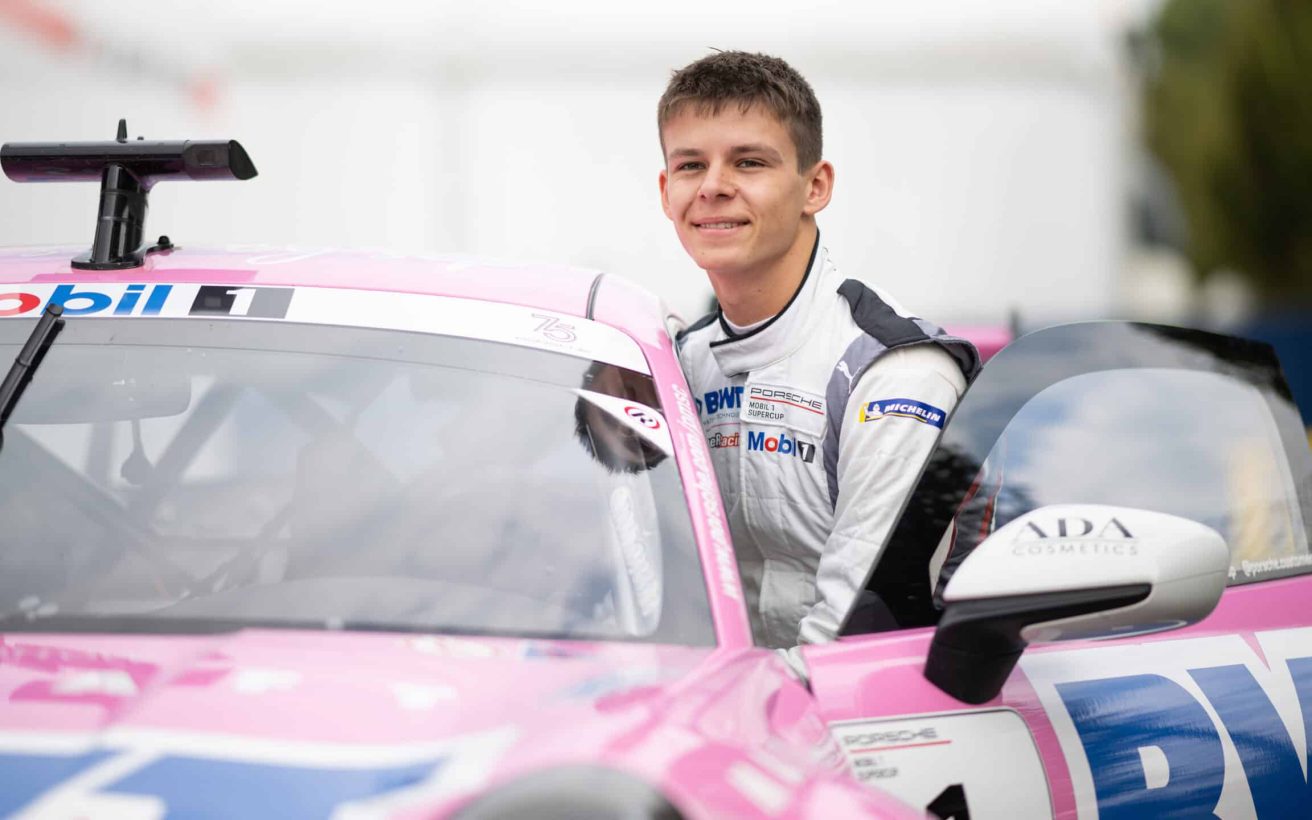 Porsche-Junior Bastian Buus (DK), BWT Lechner Racing (#1), Porsche Mobil 1 Supercup 2023, Monza (I)