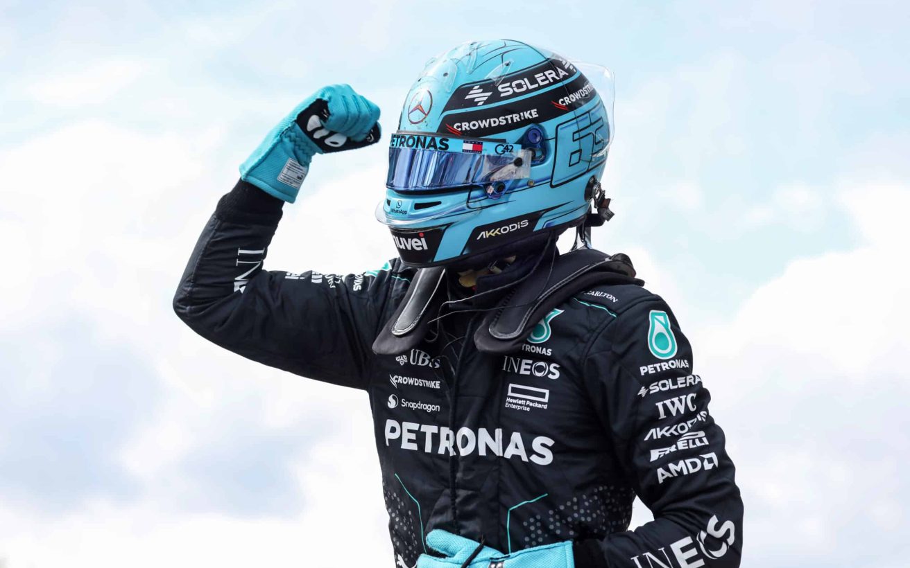 Formel 1 - Mercedes-AMG Petronas Motorsport, Großer Preis von Kanada 2024. George Russell 

Formula One - Mercedes-AMG Petronas Motorsport, Kanada GP 2024. George Russell