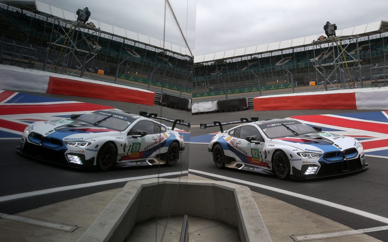 Silverstone (GBR) 19th August 2018. BMW Motorsport, FIA WEC 6 Hours of Silverstone, Augusto Farfus (BRA) Antonio Felix da Costa (PRT) BMW M8 GTE No. 82.