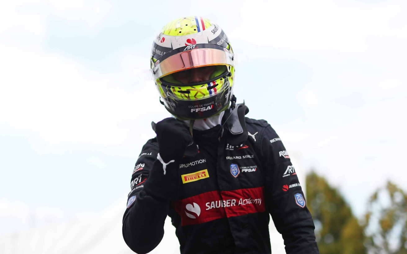 MONZA, ITALY - SEPTEMBER 01: <> during qualifying ahead of Round 13:Monza of the Formula 2 Championship at Autodromo Nazionale Monza on September 01, 2023 in Monza, Italy. (Photo by Joe Portlock - Formula 1/Formula Motorsport Limited via Getty Images)