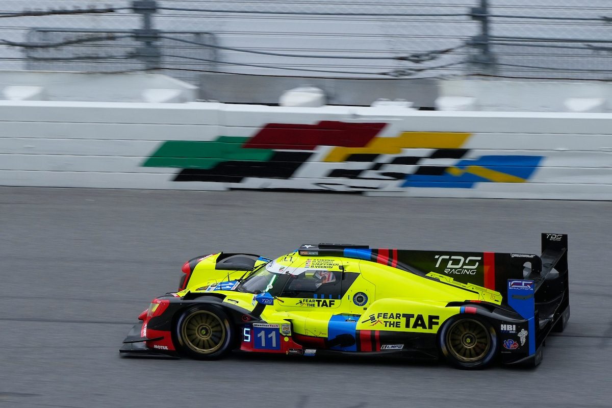 #11: TDS Racing, ORECA LMP2 07, LMP2: Steven Thomas, Mikkel Jensen, Scott Huffaker, Rinus VeeKay