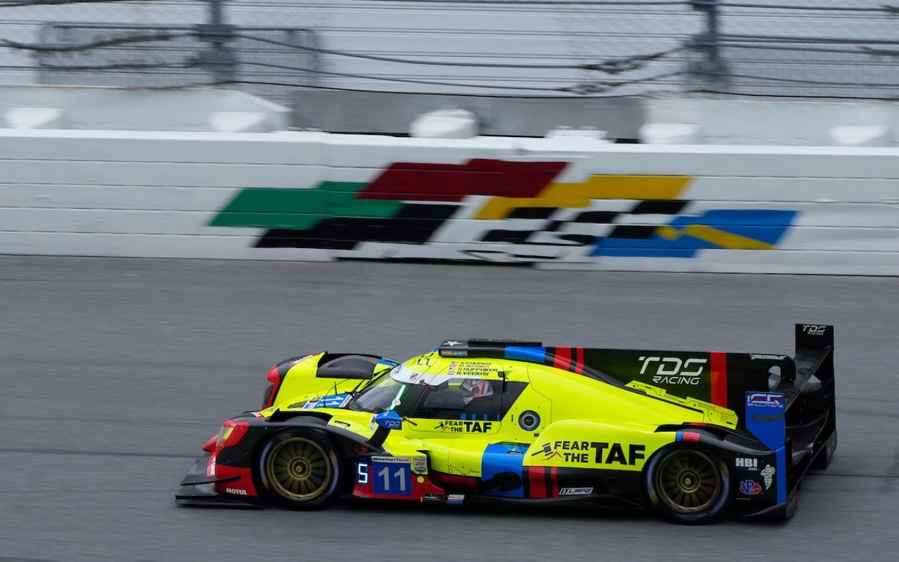 #11: TDS Racing, ORECA LMP2 07, LMP2: Steven Thomas, Mikkel Jensen, Scott Huffaker, Rinus VeeKay