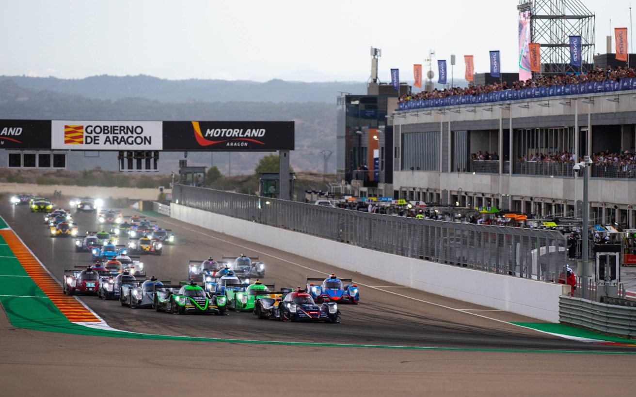 Start - European Le Mans Series - 4 Hours of Aragon - Motorland Aragon - Alcaniz - Spain -
