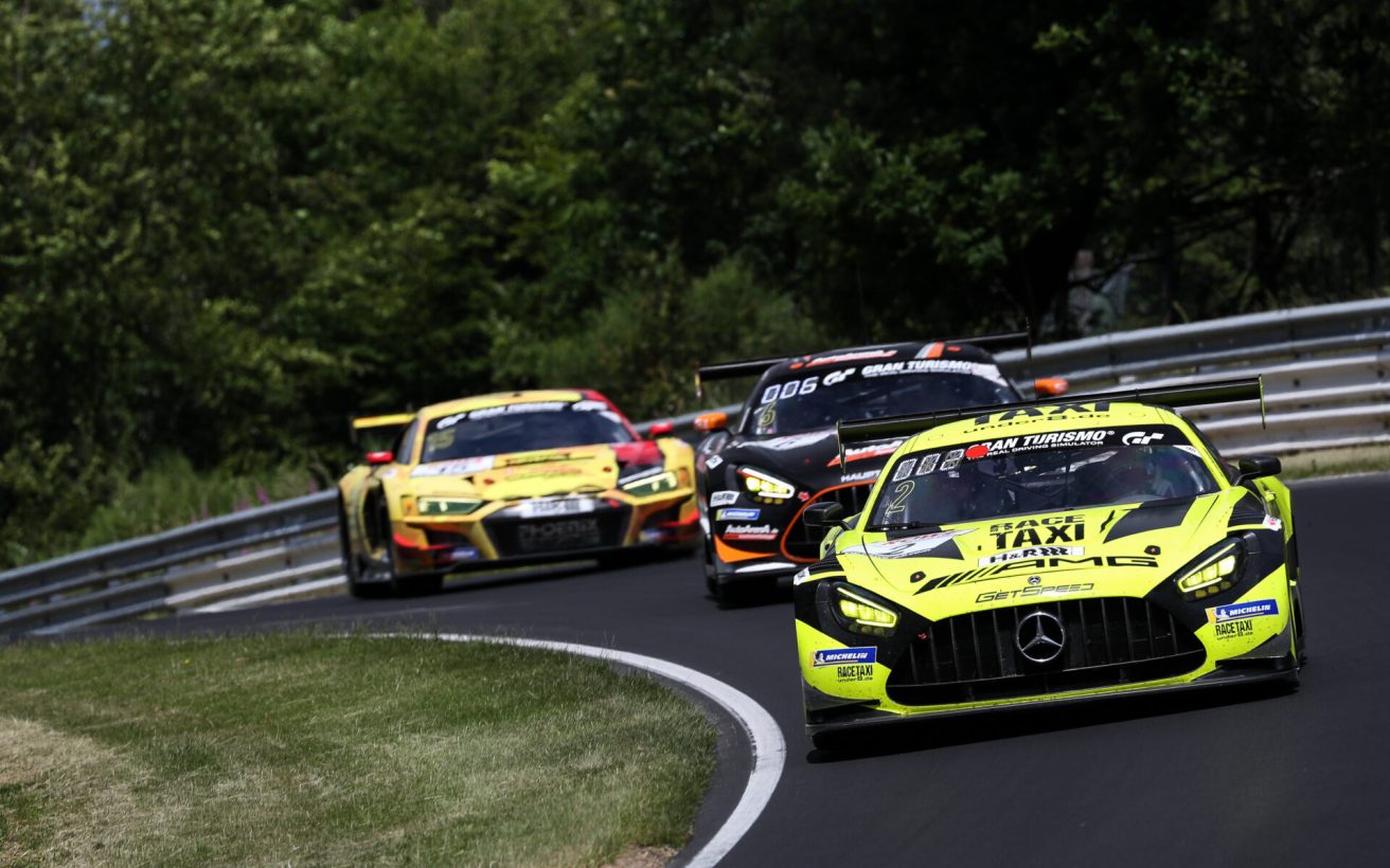 VLN Langstreckenmeisterschaft Nuerburgring 2020, 51. Adenauer ADAC Rundstrecken-Trophy (2020-06-27): #2 - Fabian Schiller, Maximilian Buhk, Raffaele Marciello (Mercedes-AMG GT3) - SP9 Pro. Foto: Jan Brucke/VLN