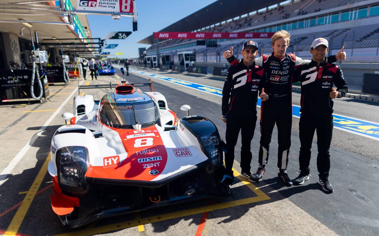 TOYOTA GAZOO RACING - Brendon Hartley (NZL) - TOYOTA GAZOO RACING - Sebastien Buemi (CHE) - TOYOTA GAZOO RACING - Ryo Hirakawa (JPN) - FIA WEC 6 hours of Portimao - Autodromo Internacional do Algarve - Portimao - Portugal -