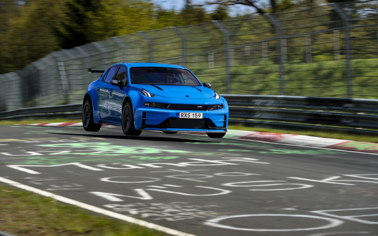 190513 PCP4 Conceptcar, recordattempt at Nürburgring with Lynk & Co.